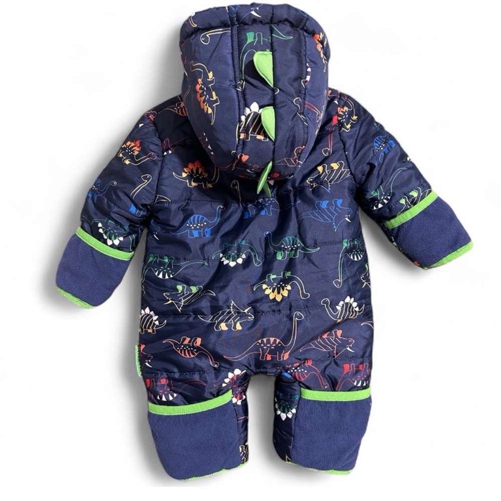 SALE Wippette Dinosaur Print Baby Snowsuit